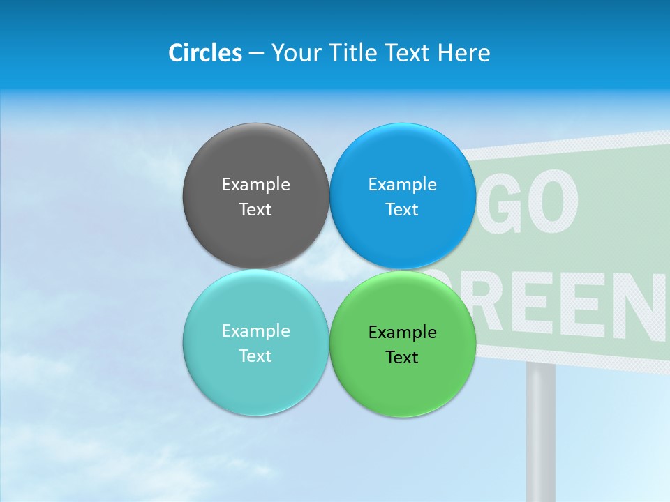 Editorial Encouragement Change PowerPoint Template