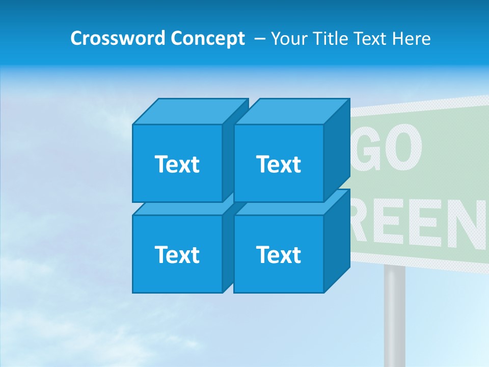 Editorial Encouragement Change PowerPoint Template