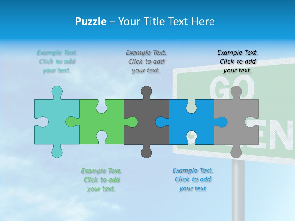 Editorial Encouragement Change PowerPoint Template