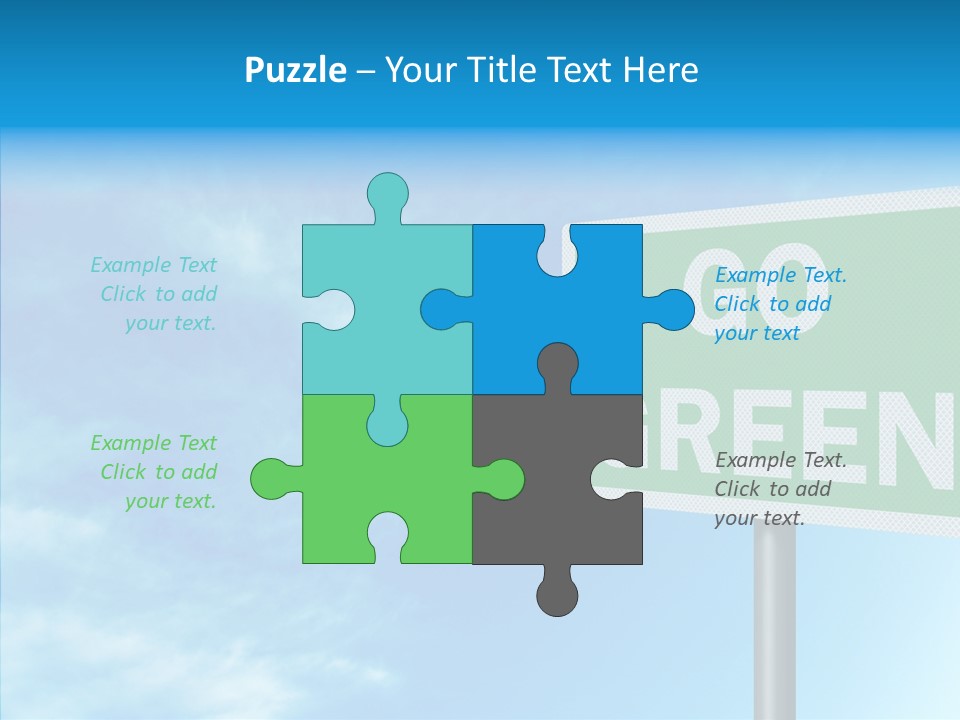 Editorial Encouragement Change PowerPoint Template
