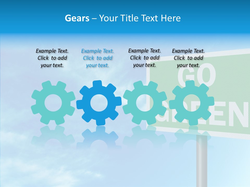 Editorial Encouragement Change PowerPoint Template