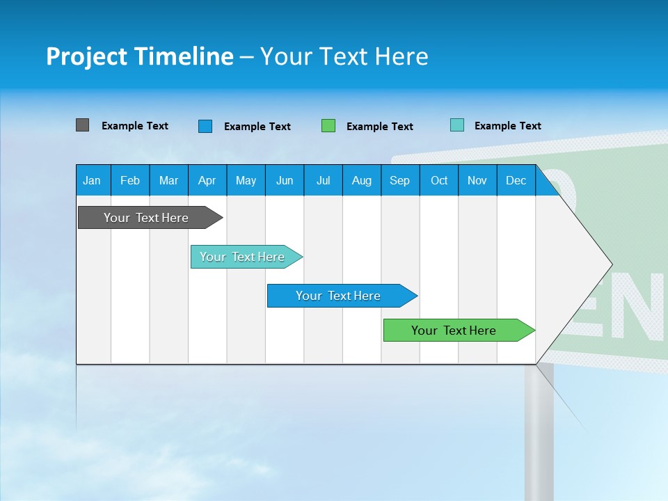 Editorial Encouragement Change PowerPoint Template