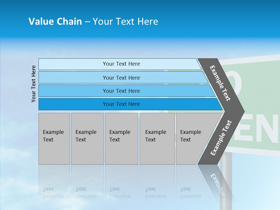 Editorial Encouragement Change PowerPoint Template