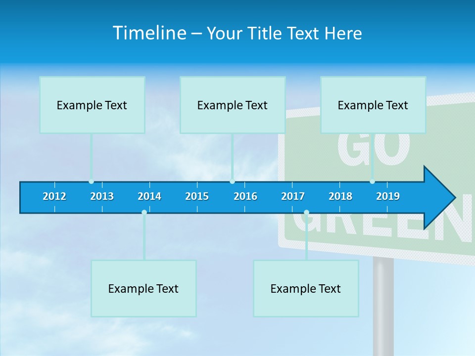 Editorial Encouragement Change PowerPoint Template