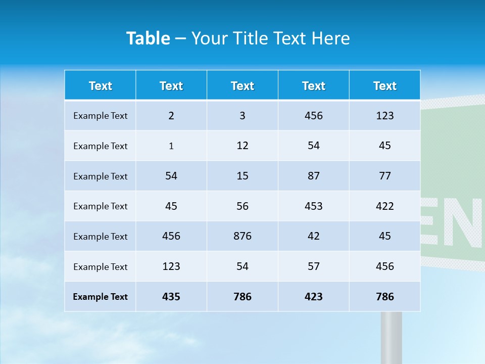 Editorial Encouragement Change PowerPoint Template