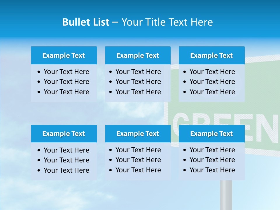 Editorial Encouragement Change PowerPoint Template