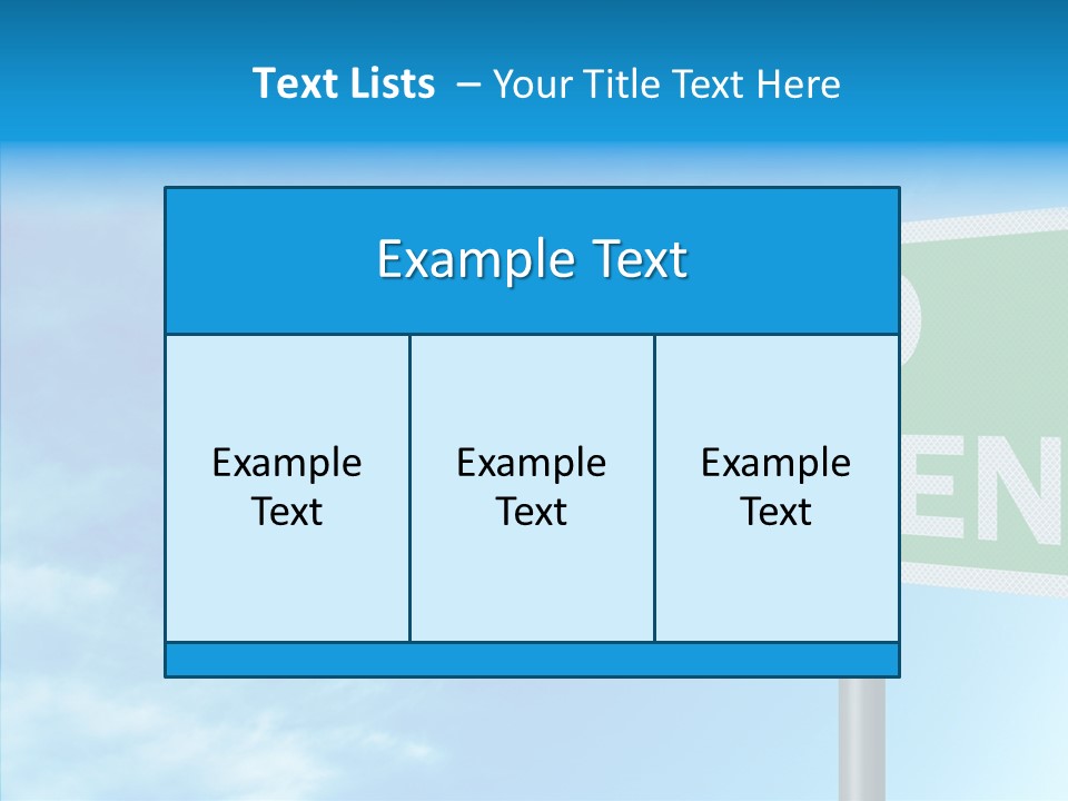 Editorial Encouragement Change PowerPoint Template