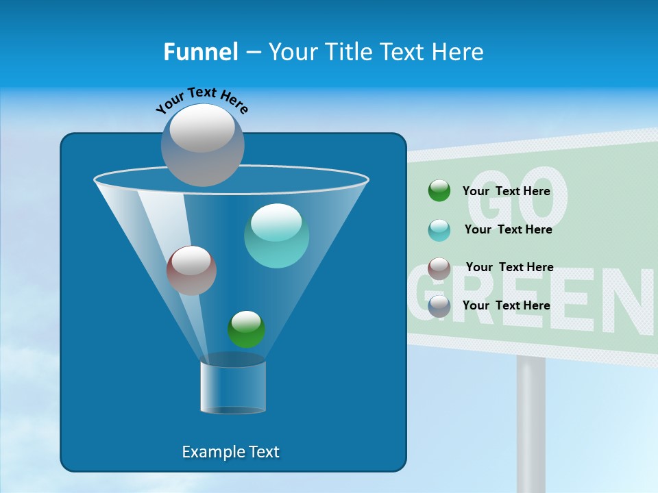 Editorial Encouragement Change PowerPoint Template