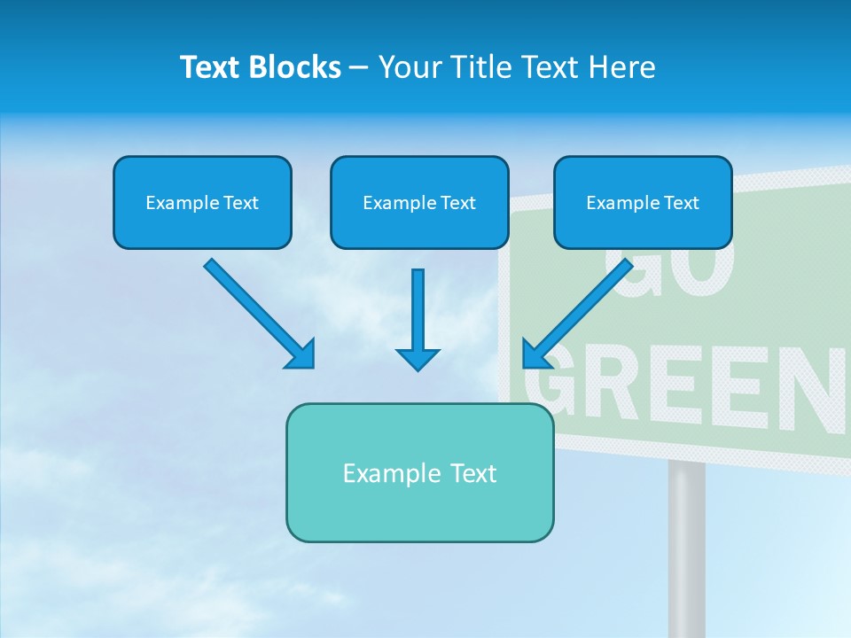 Editorial Encouragement Change PowerPoint Template