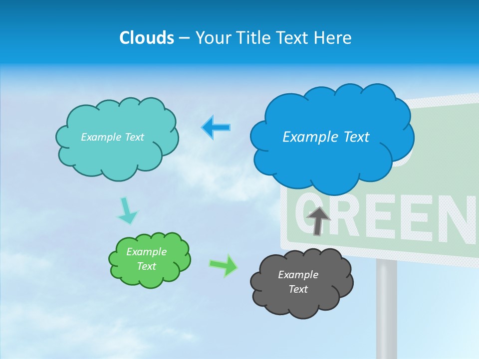 Editorial Encouragement Change PowerPoint Template