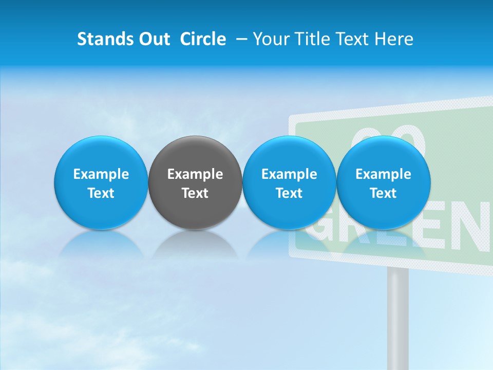 Editorial Encouragement Change PowerPoint Template