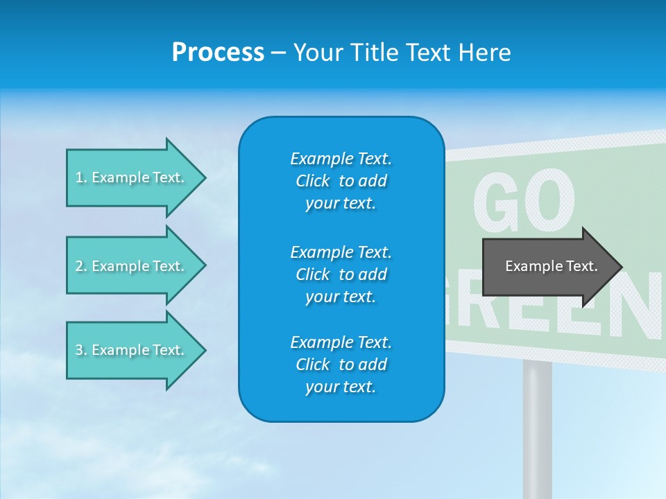 Editorial Encouragement Change PowerPoint Template