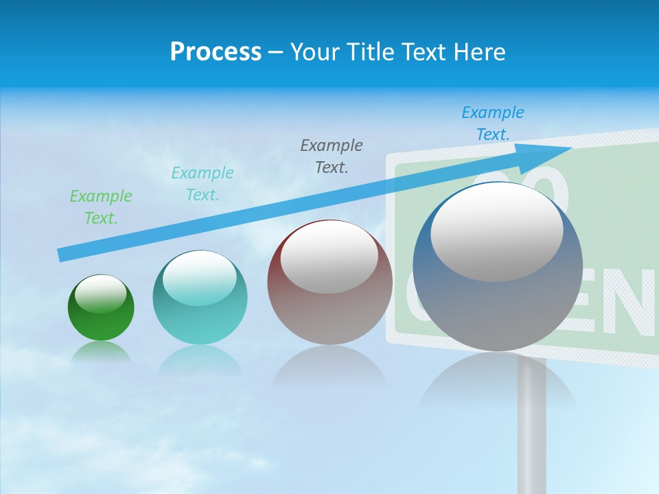 Editorial Encouragement Change PowerPoint Template