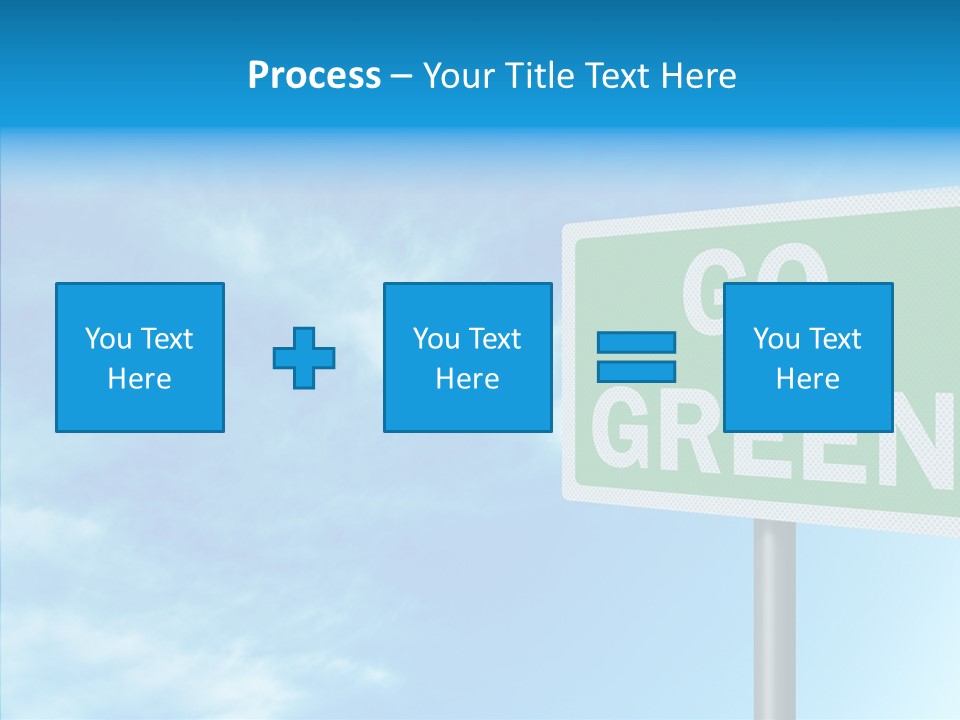 Editorial Encouragement Change PowerPoint Template