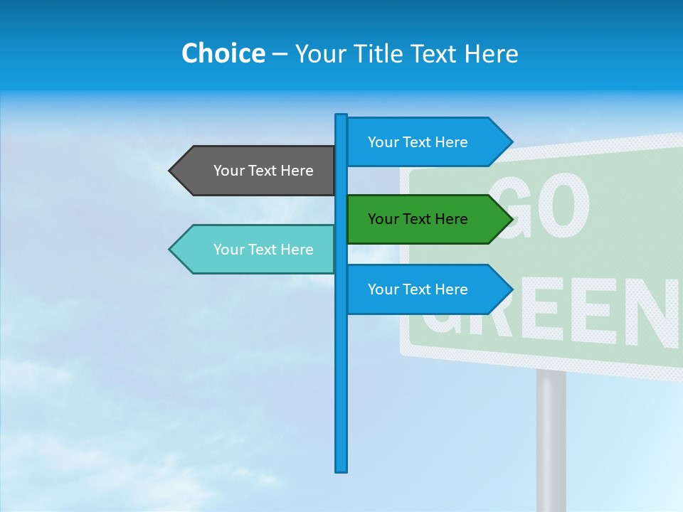 Editorial Encouragement Change PowerPoint Template