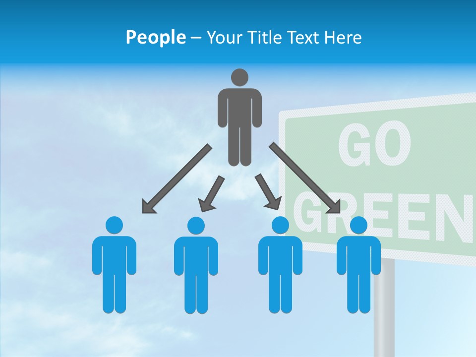 Editorial Encouragement Change PowerPoint Template