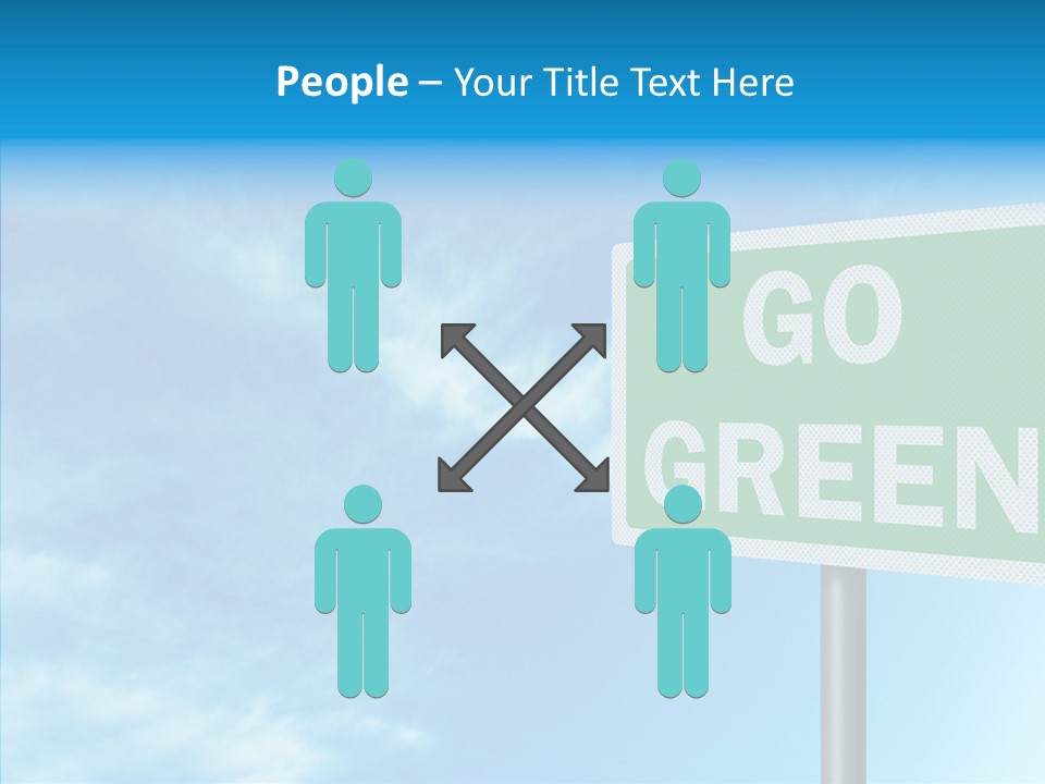 Editorial Encouragement Change PowerPoint Template