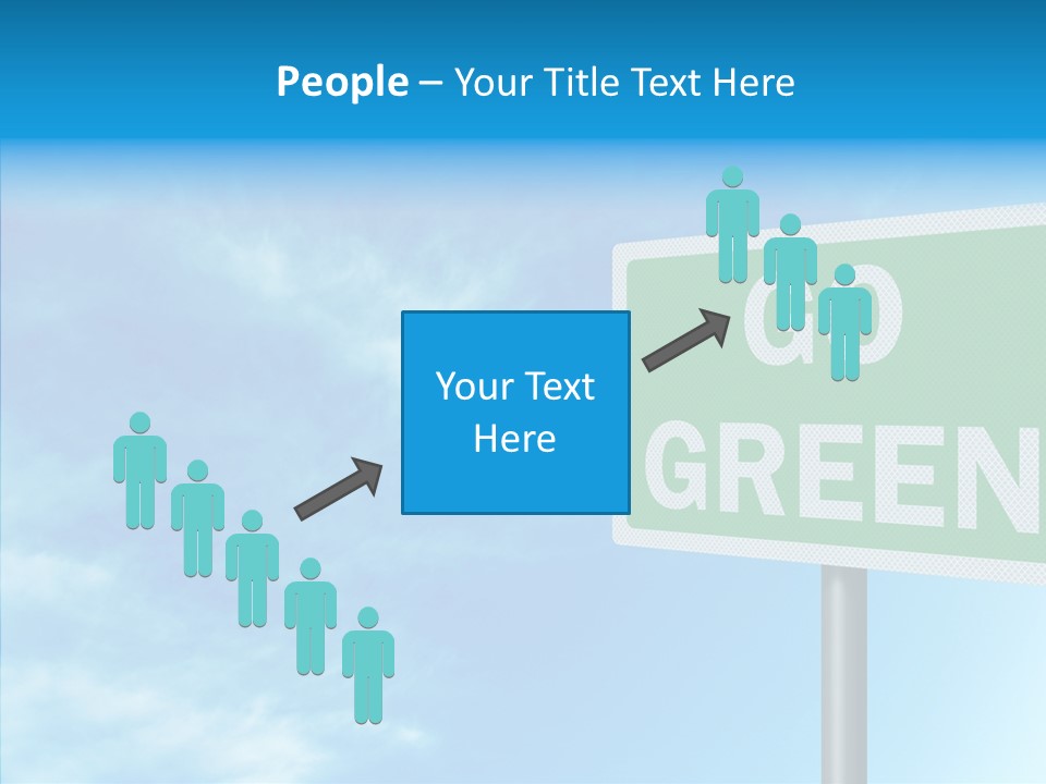 Editorial Encouragement Change PowerPoint Template