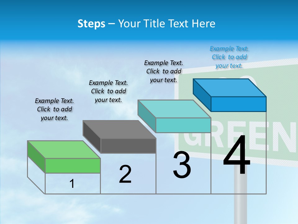 Editorial Encouragement Change PowerPoint Template