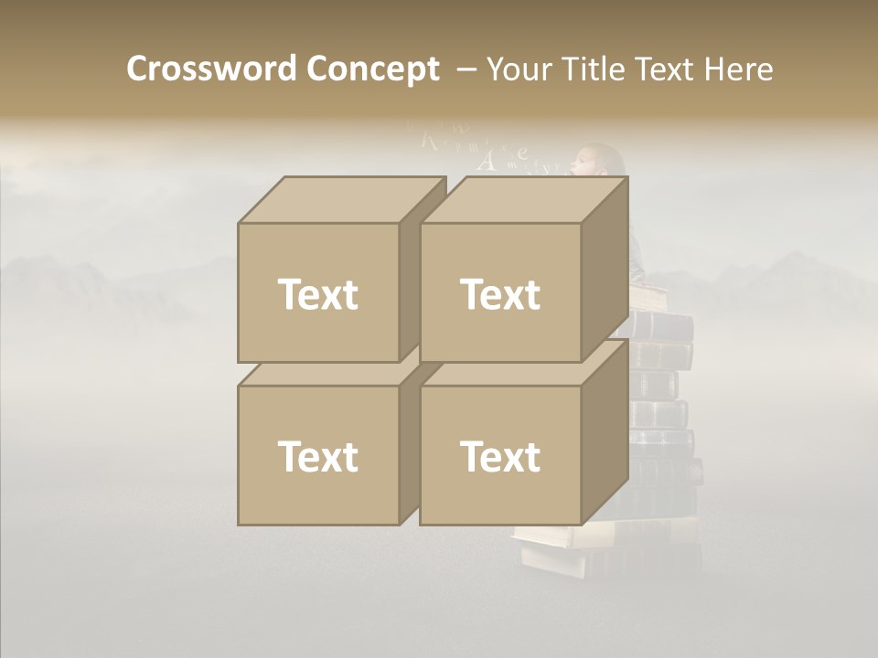 Altitude Speak Sand PowerPoint Template