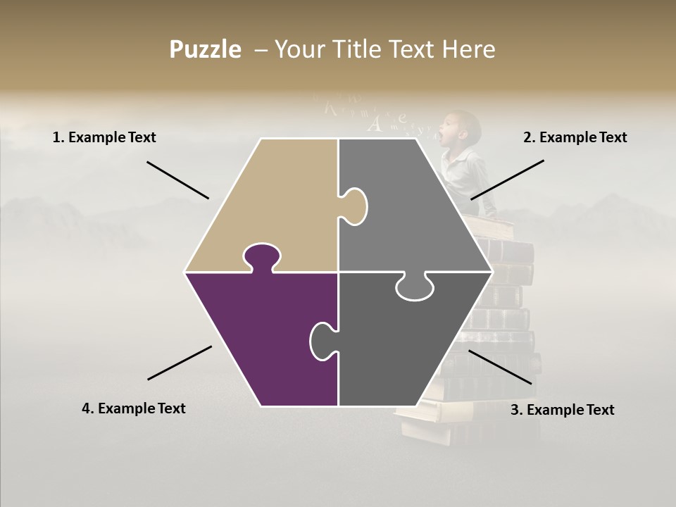 Altitude Speak Sand PowerPoint Template