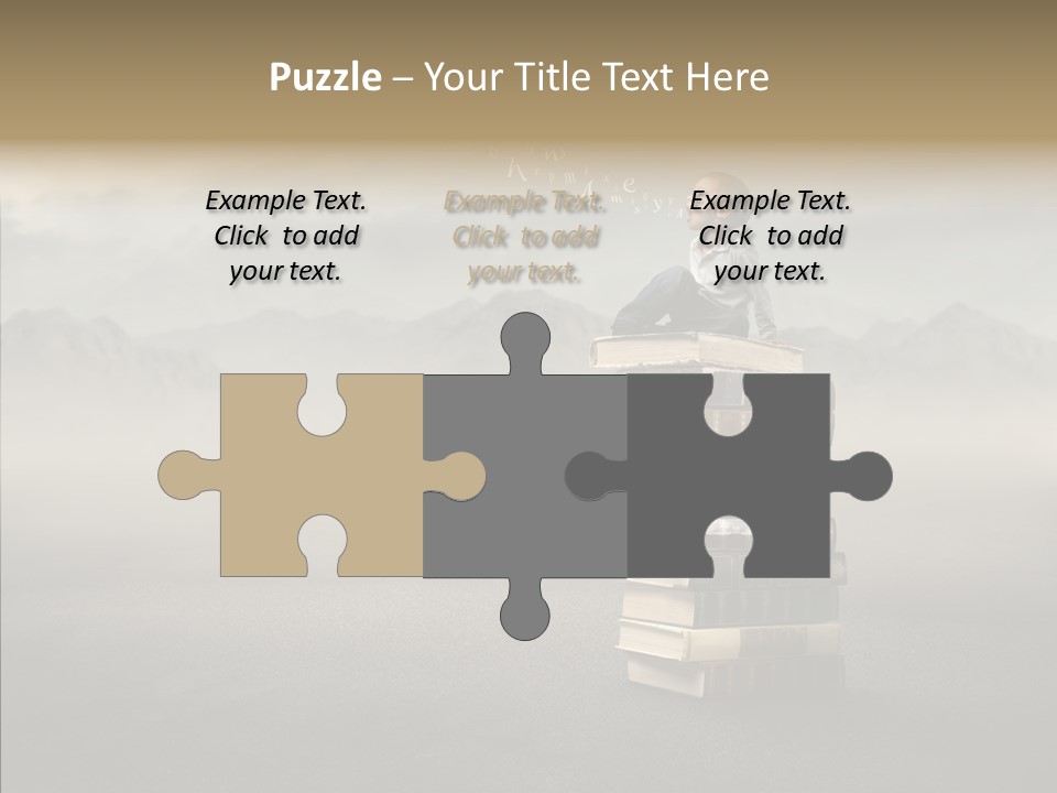 Altitude Speak Sand PowerPoint Template