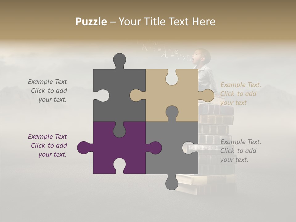 Altitude Speak Sand PowerPoint Template