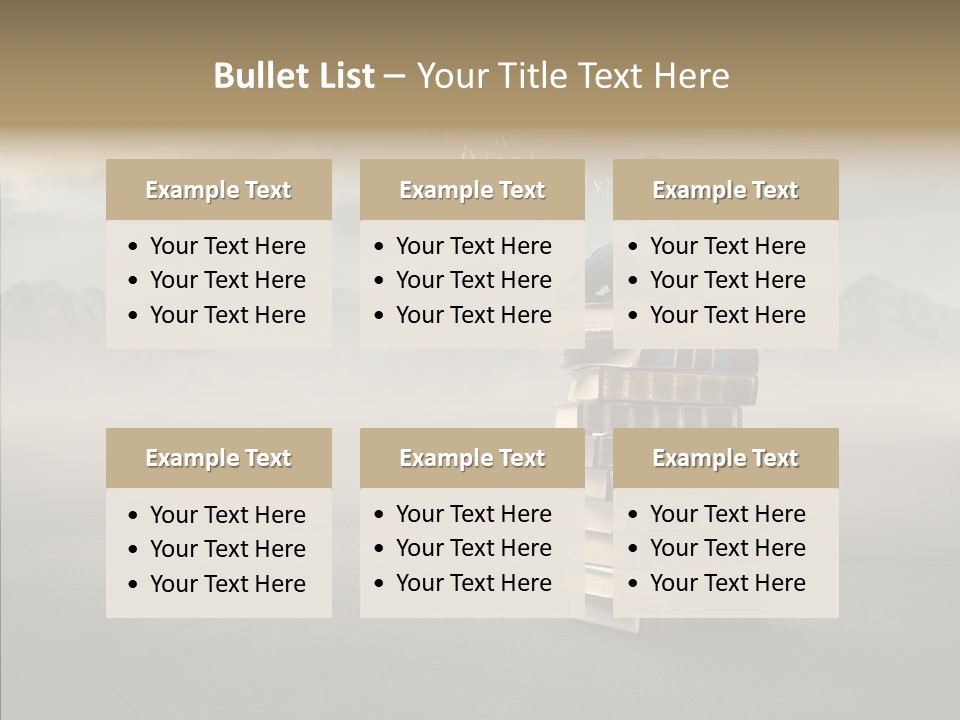 Altitude Speak Sand PowerPoint Template