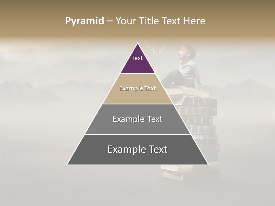 Altitude Speak Sand PowerPoint Template