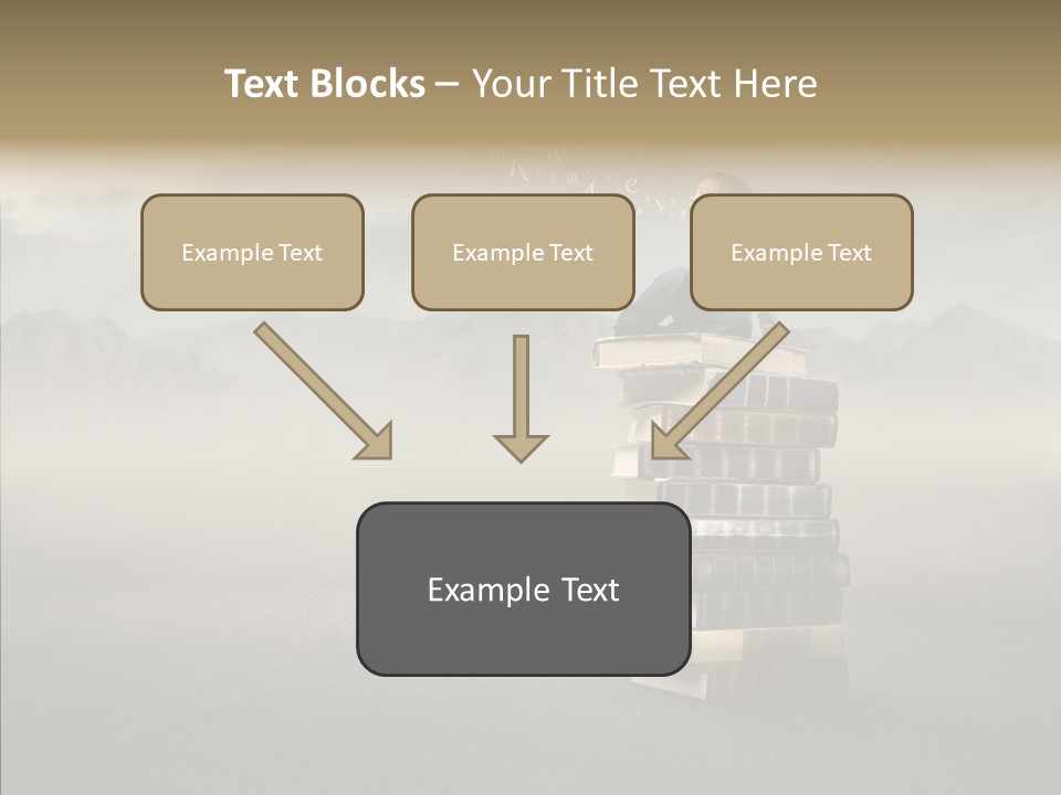 Altitude Speak Sand PowerPoint Template