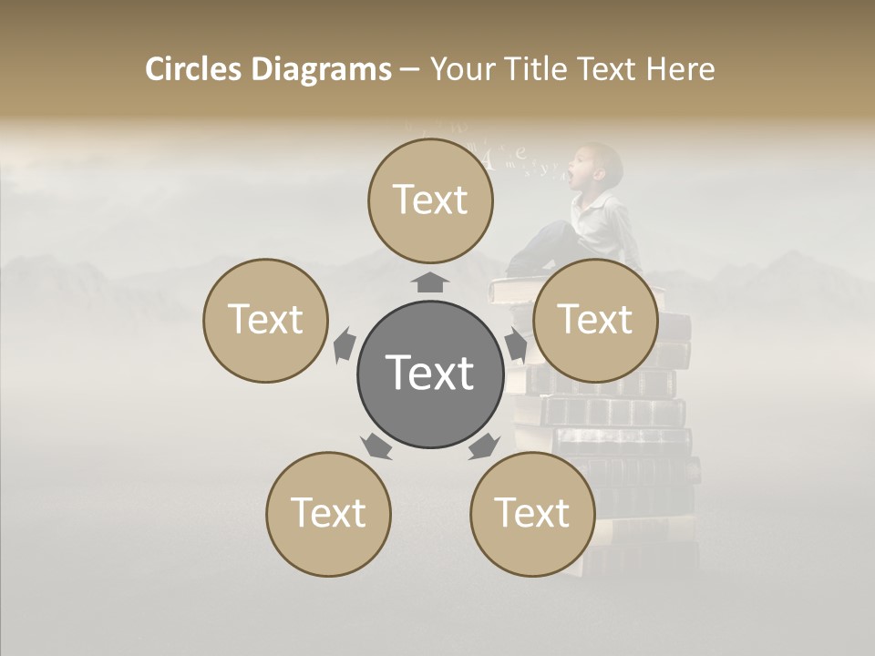 Altitude Speak Sand PowerPoint Template