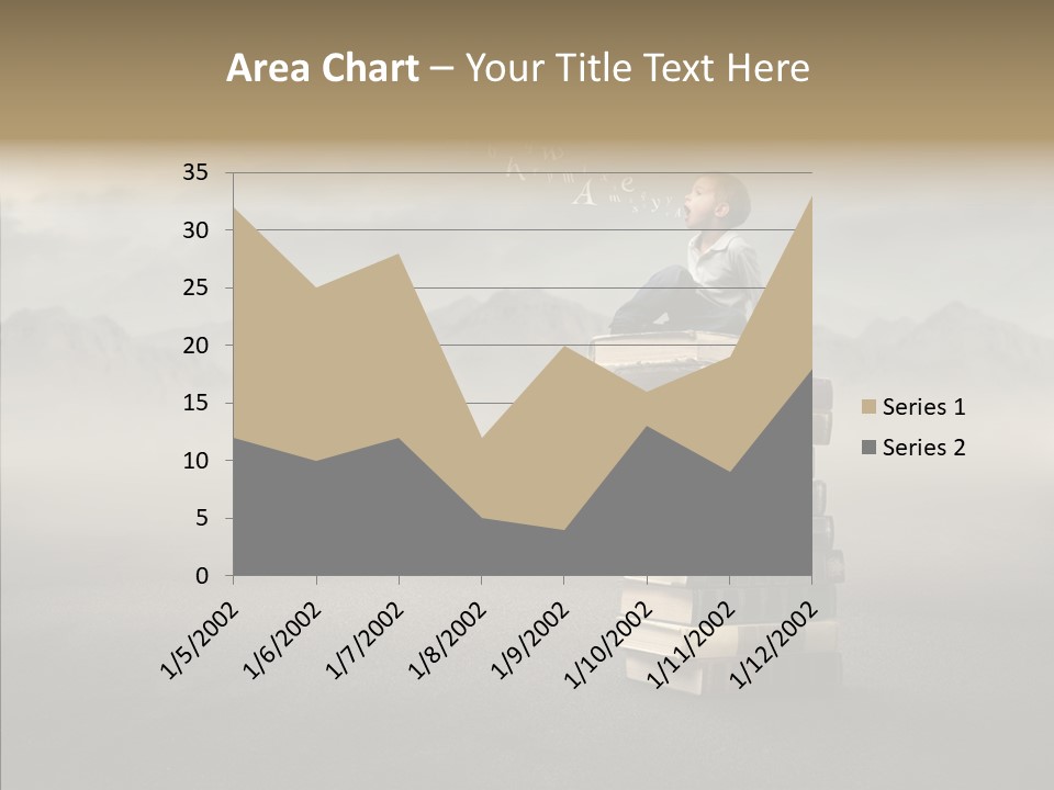 Altitude Speak Sand PowerPoint Template