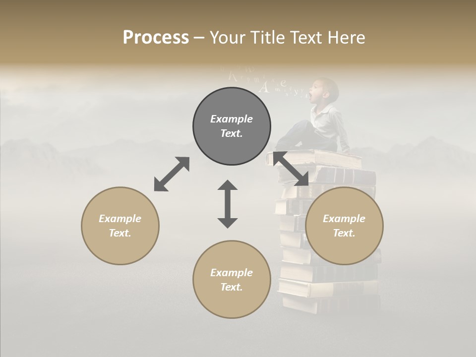 Altitude Speak Sand PowerPoint Template