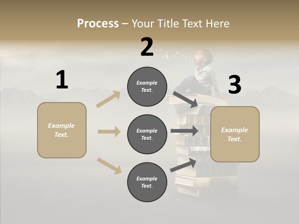 Altitude Speak Sand PowerPoint Template