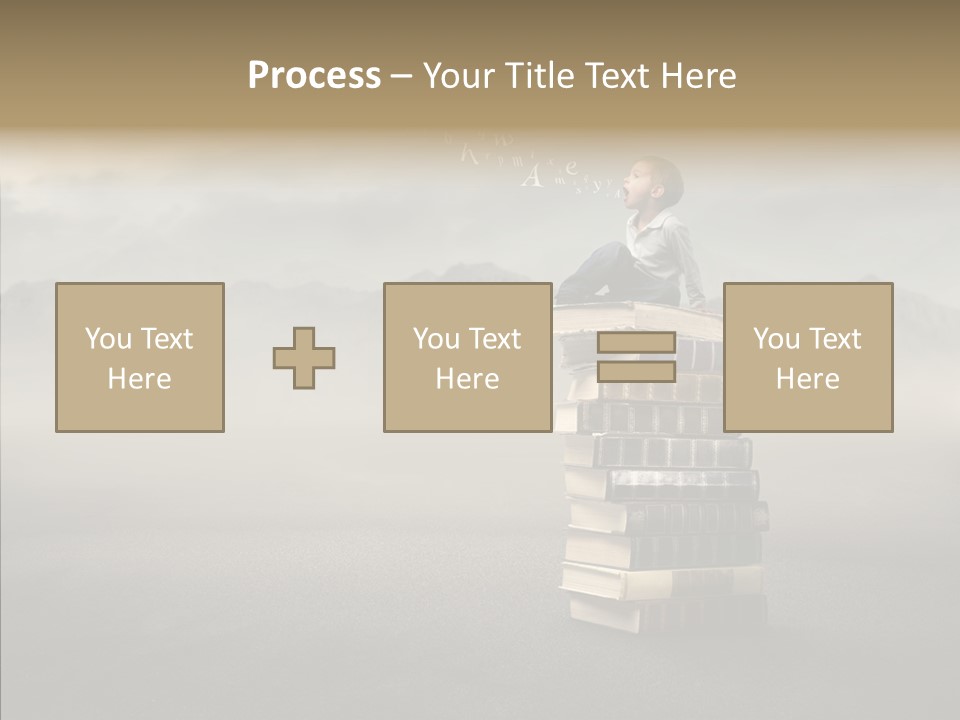 Altitude Speak Sand PowerPoint Template