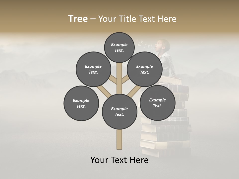 Altitude Speak Sand PowerPoint Template