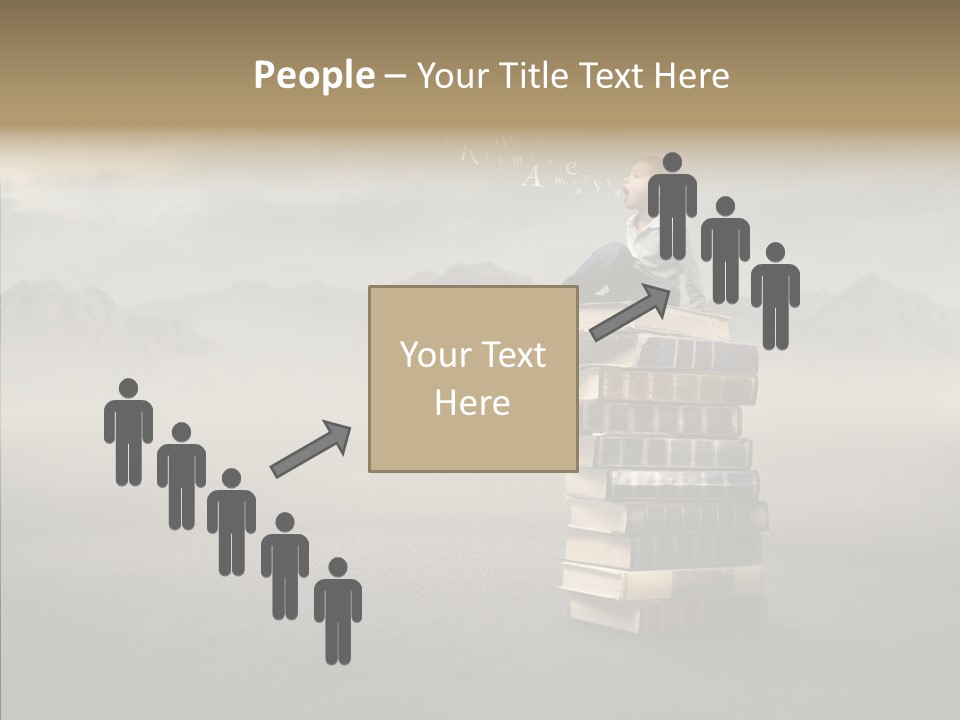 Altitude Speak Sand PowerPoint Template