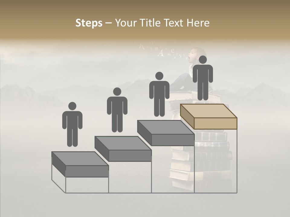 Altitude Speak Sand PowerPoint Template