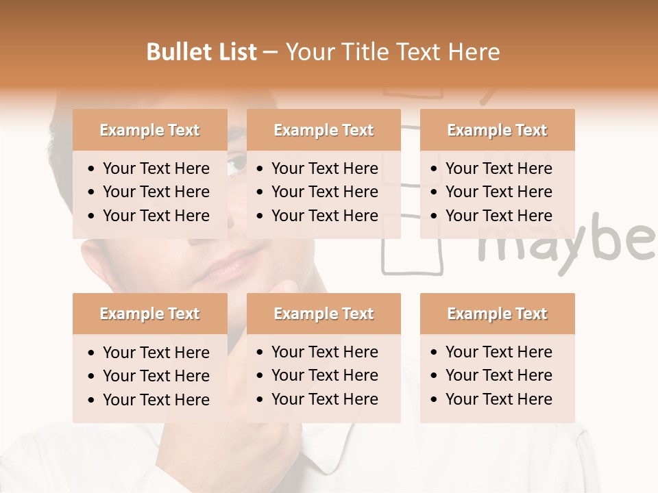 Option Questionnaire Concept PowerPoint Template