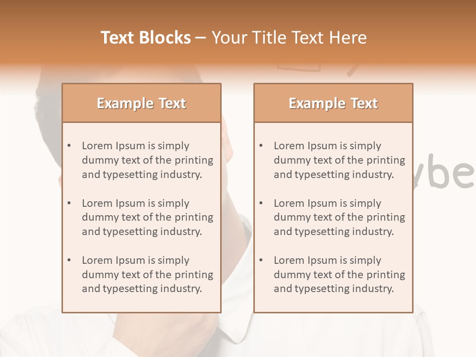 Option Questionnaire Concept PowerPoint Template