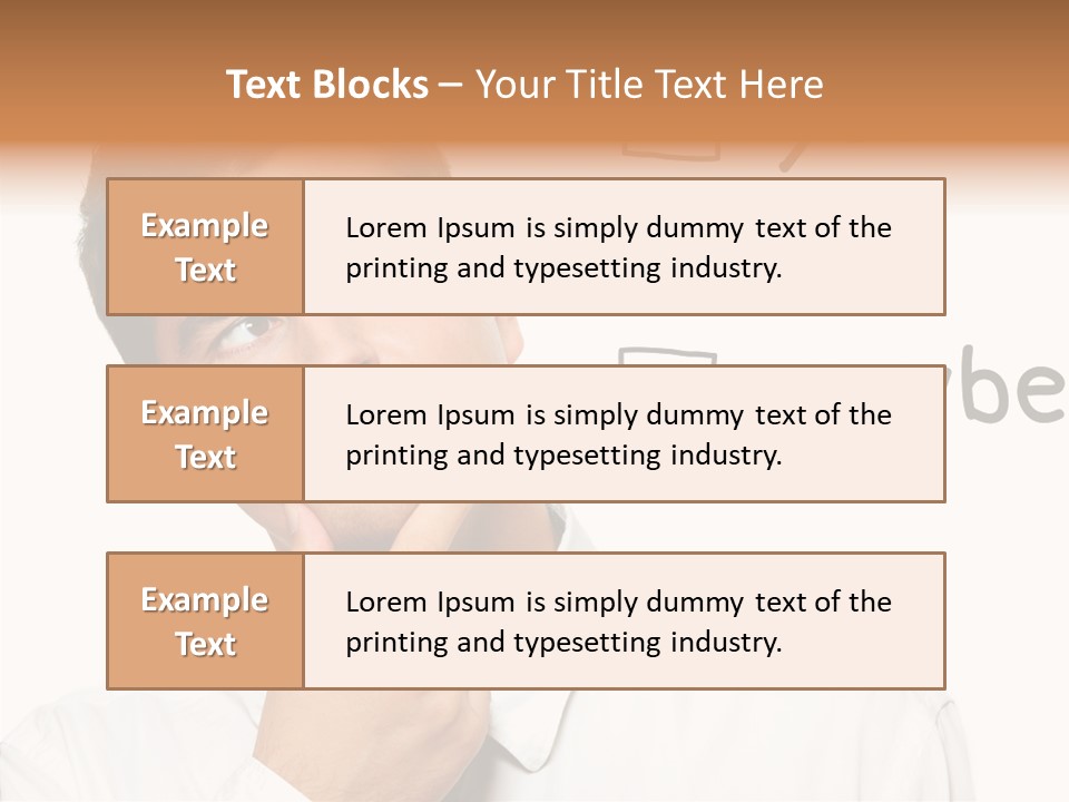 Option Questionnaire Concept PowerPoint Template