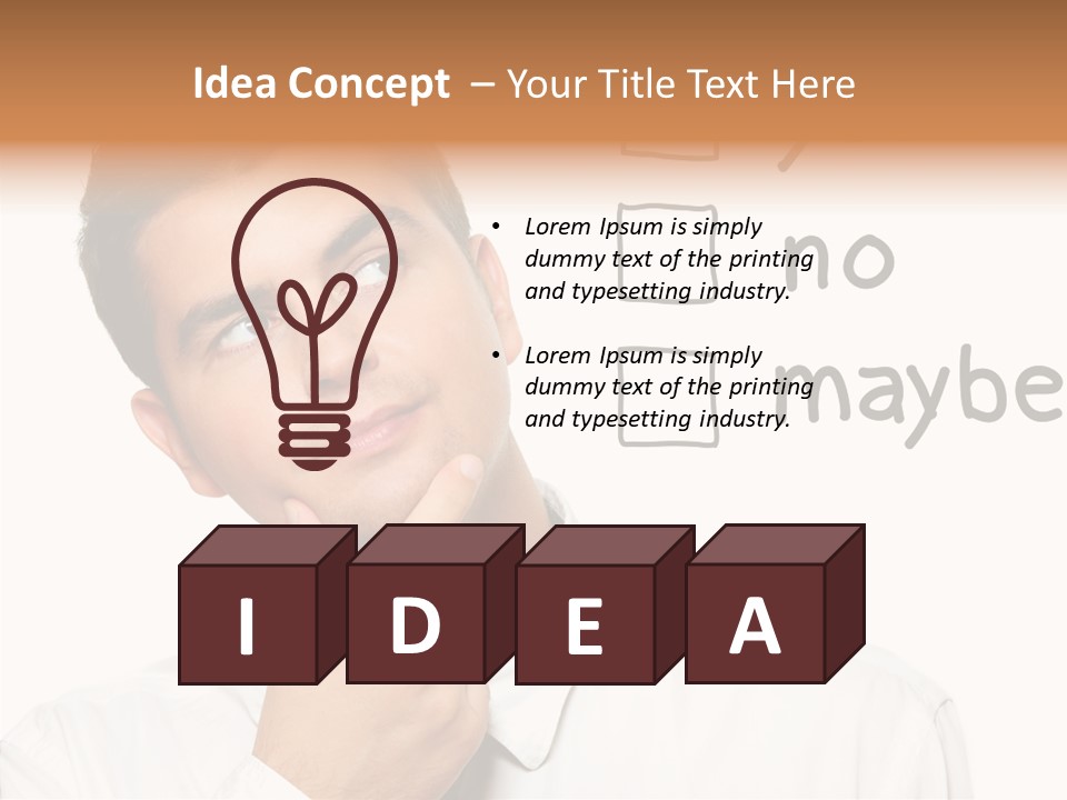 Option Questionnaire Concept PowerPoint Template