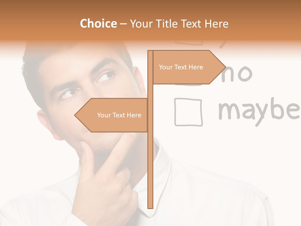 Option Questionnaire Concept PowerPoint Template