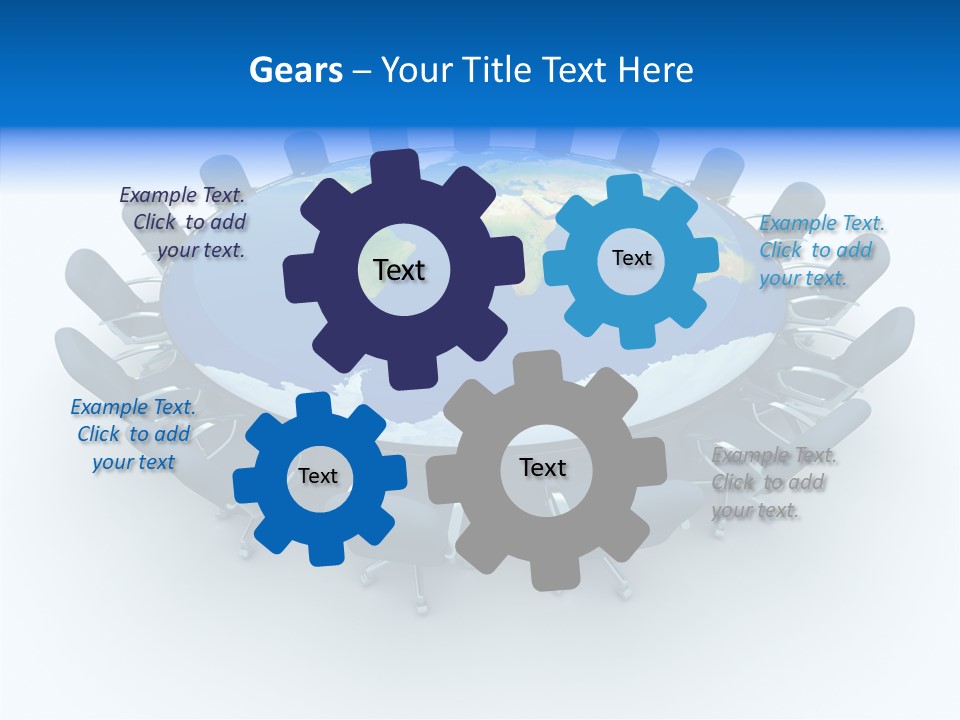 Concept Conference White PowerPoint Template