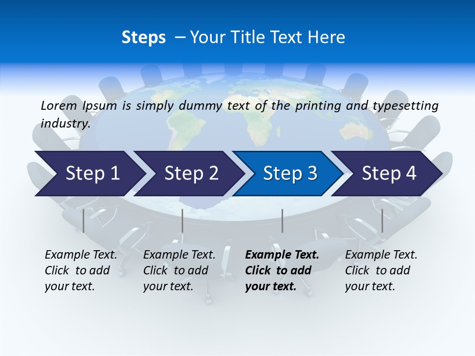 Concept Conference White PowerPoint Template