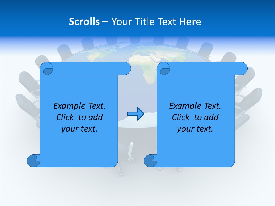 Concept Conference White PowerPoint Template