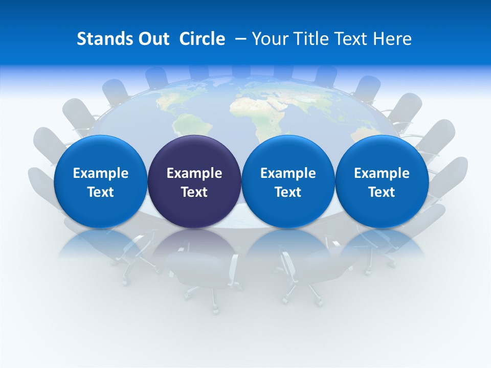 Concept Conference White PowerPoint Template