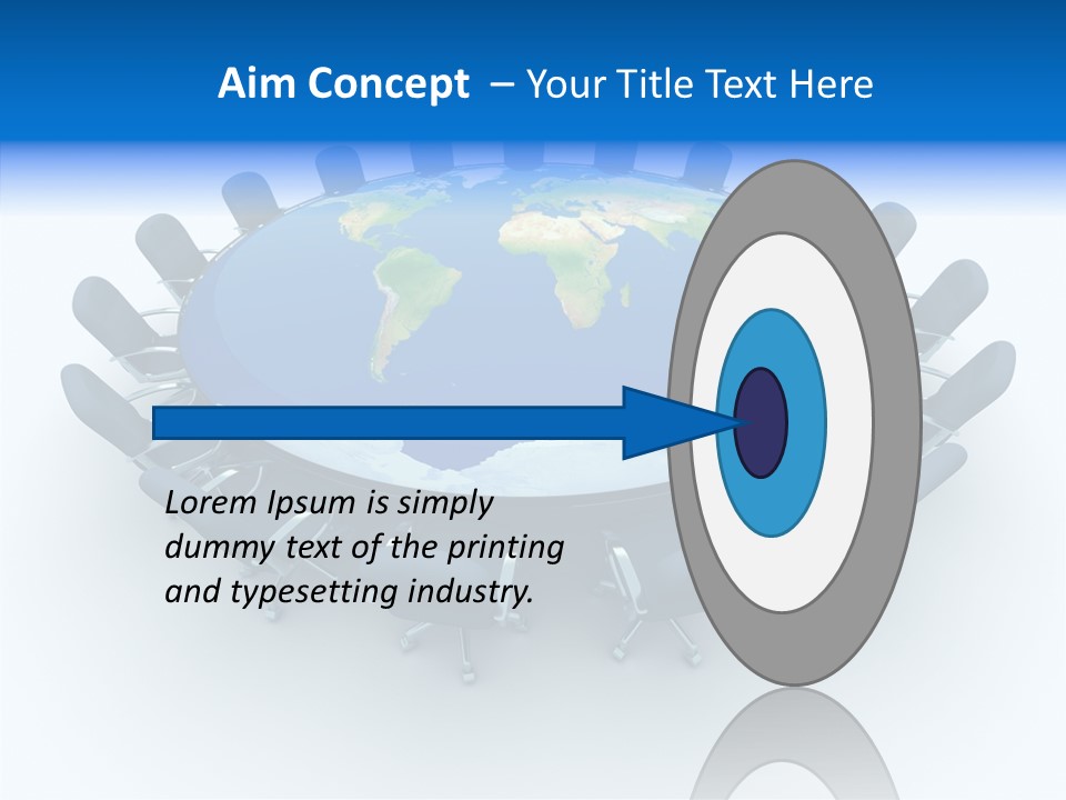 Concept Conference White PowerPoint Template