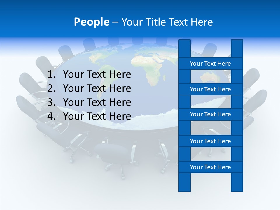 Concept Conference White PowerPoint Template
