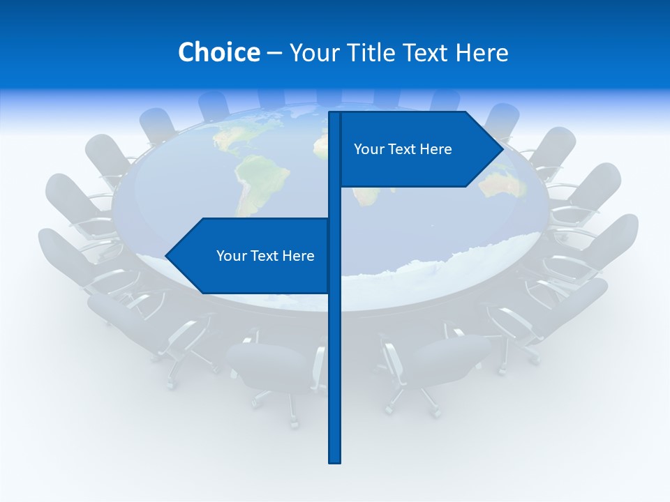 Concept Conference White PowerPoint Template